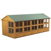 Power 20x8 Apex Potting Shed - Single Door